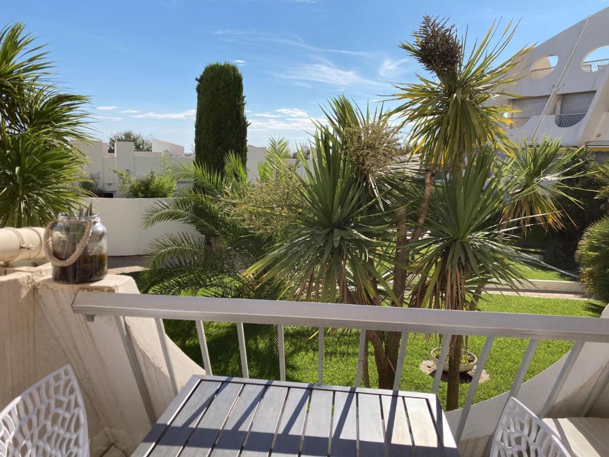 Ancre Bleue***, 1Ere Ligne Plage, Piscine, Clim. La Grande-Motte Exterior photo